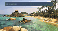 Desktop Screenshot of cabosanjuantayrona.com